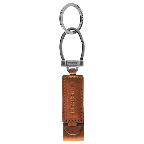 Longchamp 3D Leather Men\'s Key Rings Brown | 763-WYUERH