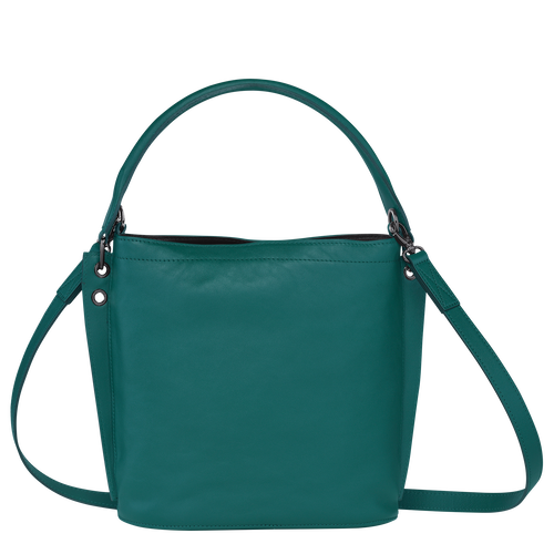 Longchamp 3D Leather Women's Crossbody Bags Green | 021-AIPDLM