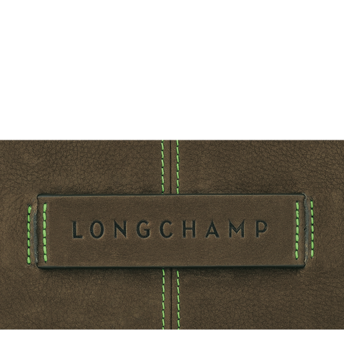 Longchamp 3D Leather Women's Crossbody Bags Green | 289-WRHZPJ