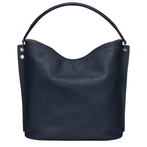 Longchamp 3D Leather Women's Shoulder Bags Blue | 182-SGQKPF