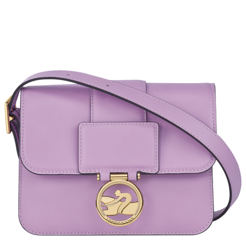 Longchamp Box-Trot S Leather Women\'s Crossbody Bags Purple | 720-HQOMLD