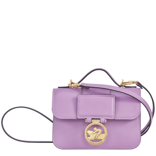 Longchamp Box-Trot XS Leather Women\'s Crossbody Bags Purple | 178-IHJTDO