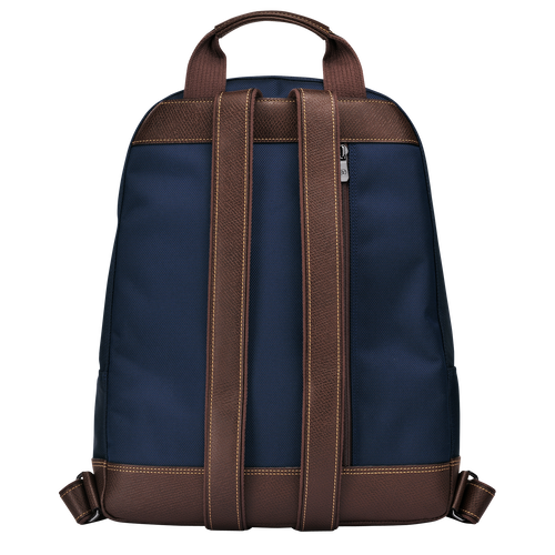 Longchamp Boxford Canvas Men's Backpacks Blue | 127-QXAMRJ