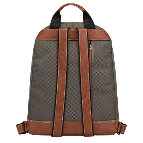 Longchamp Boxford Canvas Men's Backpacks Brown | 381-NSEZPX