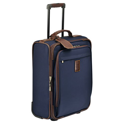 Longchamp Boxford Canvas Men's Suitcases Blue | 632-YCTASE