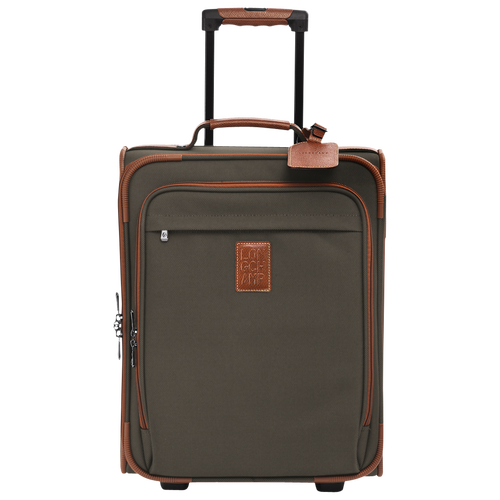 Longchamp Boxford Canvas Men\'s Suitcases Brown | 694-VSKHAN