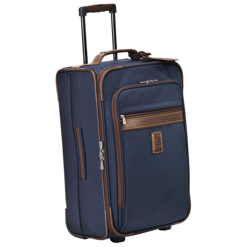 Longchamp Boxford Canvas Men's Suitcases Blue | 894-XJKRUL