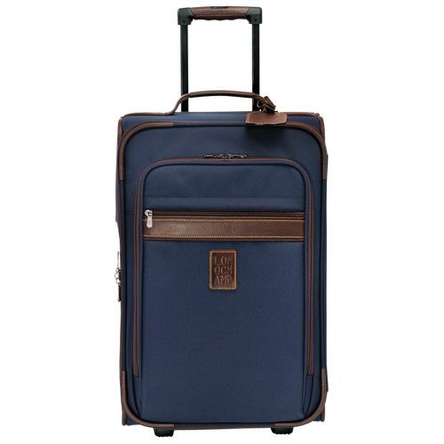 Longchamp Boxford Canvas Men\'s Suitcases Blue | 894-XJKRUL