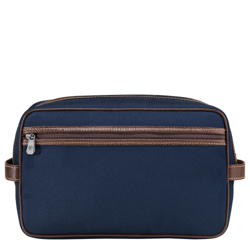 Longchamp Boxford Canvas Men's Toiletry Bags Blue | 061-OIXZBS