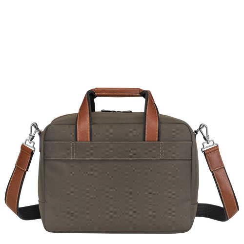 Longchamp Boxford Canvas Men's Travel Bags Brown | 197-GBIFUJ