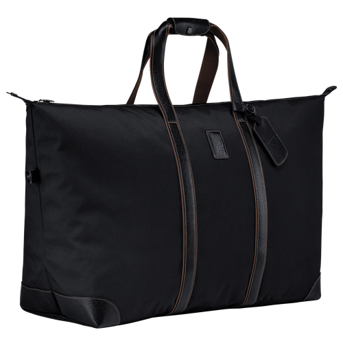 Longchamp Boxford Canvas Men's Travel Bags Black | 214-ONKTLJ