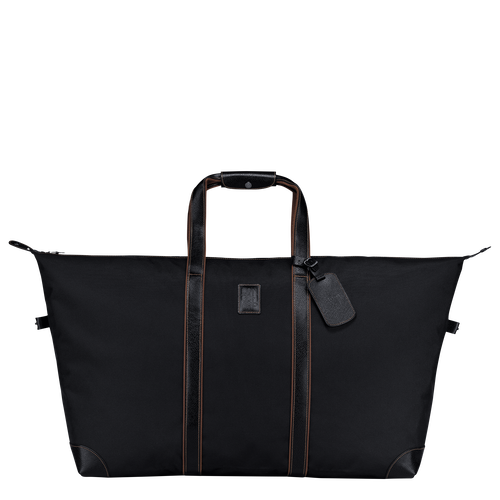 Longchamp Boxford Canvas Men\'s Travel Bags Black | 214-ONKTLJ