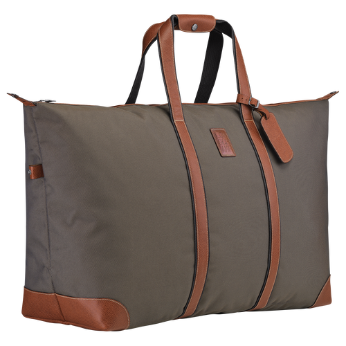 Longchamp Boxford Canvas Men's Travel Bags Brown | 845-HVGLFZ