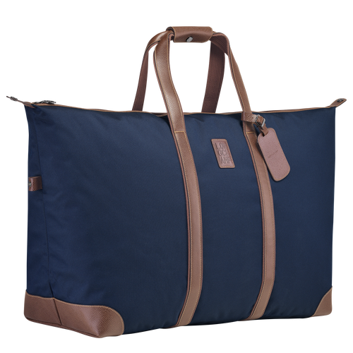 Longchamp Boxford Canvas Men's Travel Bags Blue | 953-YASNPX