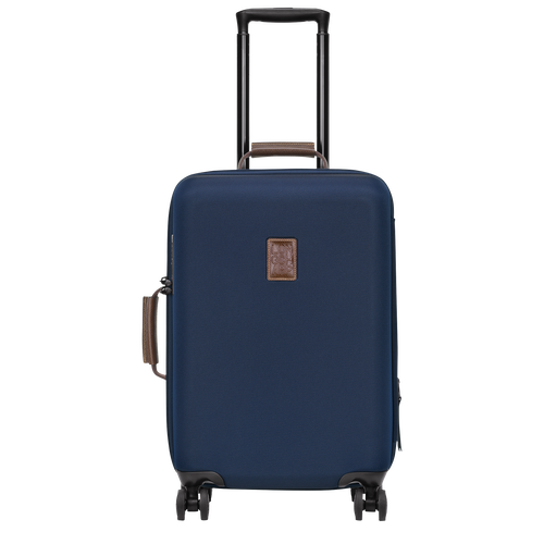 Longchamp Boxford Canvas, Recycled canvas Men\'s Suitcases Blue | 672-SMDLVP