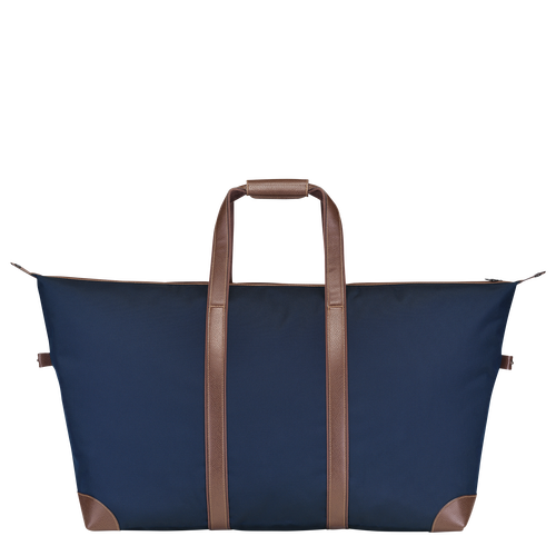 Longchamp Boxford Canvas Women's Travel Bags Blue | 251-DEIKOU