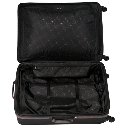 Longchamp Boxford L Canvas Men's Suitcases Black | 613-HTMRPN