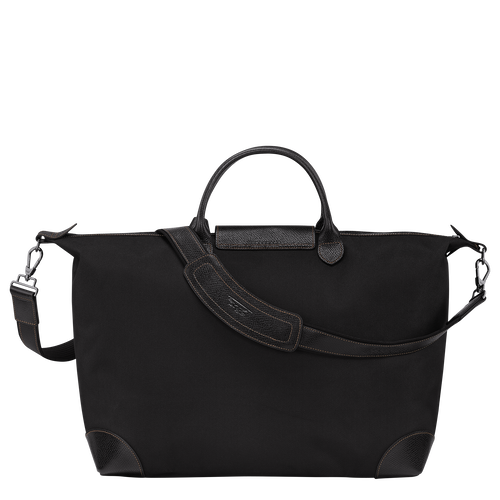 Longchamp Boxford L Canvas Men's Travel Bags Black | 087-FCTSDH