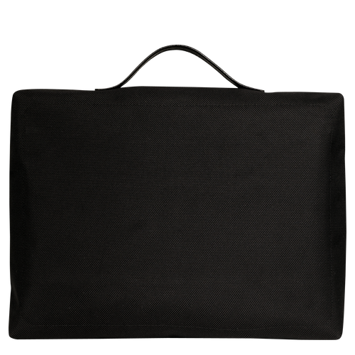 Longchamp Boxford S Canvas Men's Briefcase Black | 208-RGALMZ