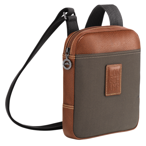 Longchamp Boxford S Canvas Men's Crossbody Bags Brown | 560-EDUOQX