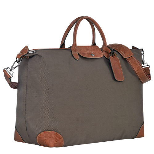 Longchamp Boxford XL Canvas Women's Travel Bags Brown | 091-GUZTCI