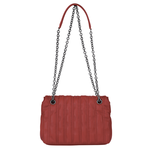 Longchamp Brioche S Leather Women's Crossbody Bags Red | 374-PJTKRH