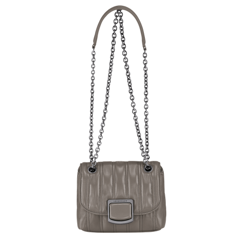 Longchamp Brioche XS Leather Women\'s Mini Bag Grey | 470-ZHLTQN