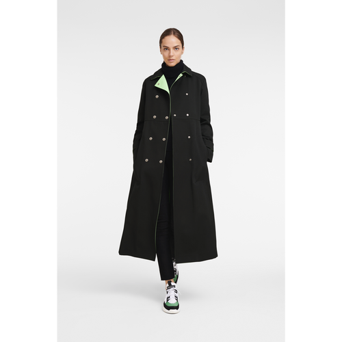 Longchamp Fall-Winter 2022 Collection Cotton Women's Jackets Black | 715-SUFNKH