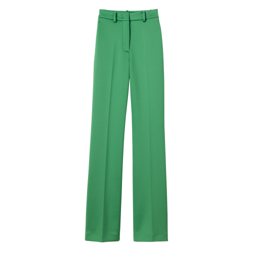 Longchamp Fall-Winter 2022 Collection Synthetic Fibres Women\'s Trousers Green | 417-CJGZIL