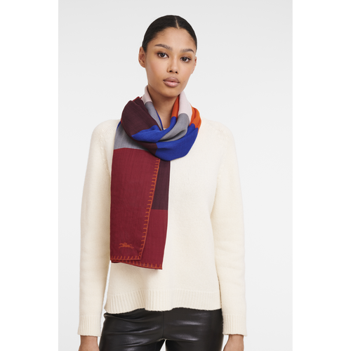 Longchamp Fall-Winter 2022 Collection Wool Men's Stoles Multicolor | 035-PXWQNU