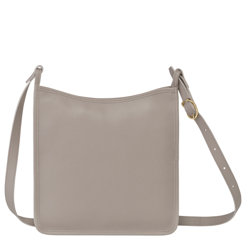 Longchamp Le Foulonné L Leather Women's Crossbody Bags Grey | 025-MOAGQS