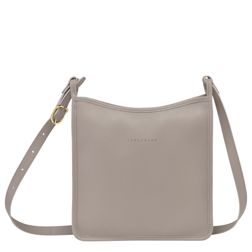 Longchamp Le Foulonné L Leather Women\'s Crossbody Bags Grey | 025-MOAGQS