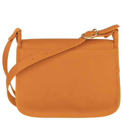 Longchamp Le Foulonné L Leather Women's Crossbody Bags Orange | 234-ILKBRA