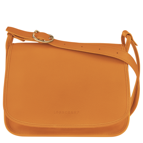 Longchamp Le Foulonné L Leather Women\'s Crossbody Bags Orange | 234-ILKBRA