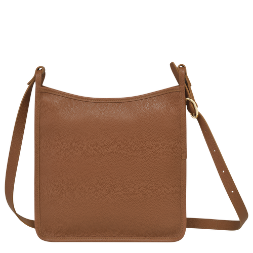 Longchamp Le Foulonné L Leather Women's Crossbody Bags Brown | 685-VCXIMD