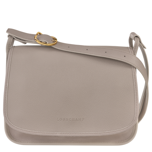 Longchamp Le Foulonné L Leather Women\'s Crossbody Bags Grey | 783-RPONGS