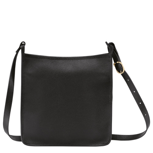 Longchamp Le Foulonné L Leather Women's Crossbody Bags Black | 853-AHSIWP