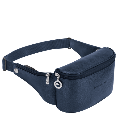 Longchamp Le Foulonné Leather Men's Belt Bags Blue | 503-XPAQYH