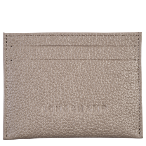 Longchamp Le Foulonné Leather Men\'s Cardholders Grey | 192-FYIEGV