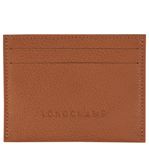 Longchamp Le Foulonné Leather Men\'s Cardholders Brown | 368-UFNQOZ