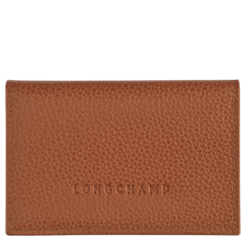 Longchamp Le Foulonné Leather Men\'s Cardholders Brown | 391-QKIEHV