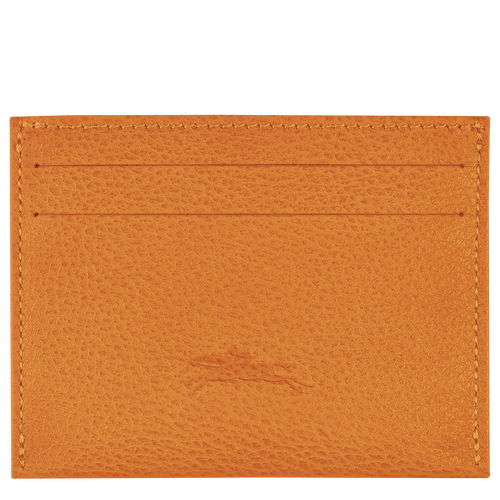 Longchamp Le Foulonné Leather Men's Cardholders Orange | 746-BJWUZA