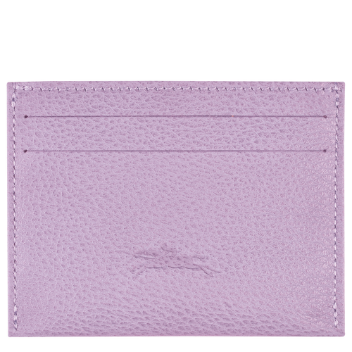 Longchamp Le Foulonné Leather Men's Cardholders Purple | 749-IZSXBU