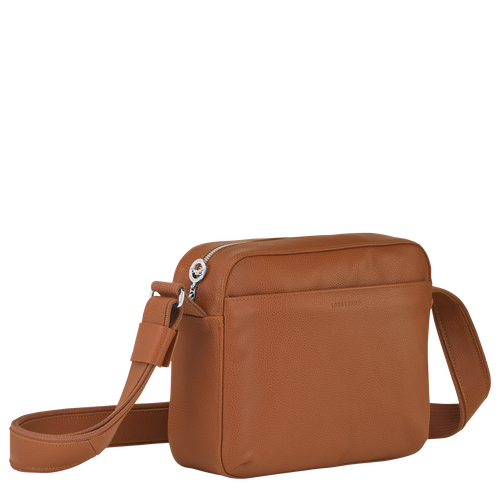 Longchamp Le Foulonné Leather Men's Crossbody Bags Brown | 928-QYKSVO