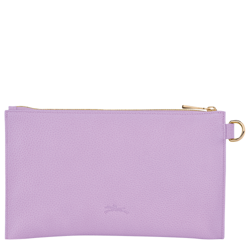 Longchamp Le Foulonné Leather Men's Pouches Purple | 471-KDAVFY