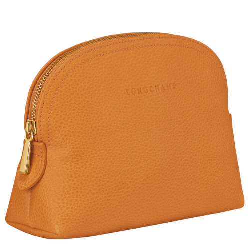 Longchamp Le Foulonné Leather Men's Pouches Orange | 695-ZBLJIA