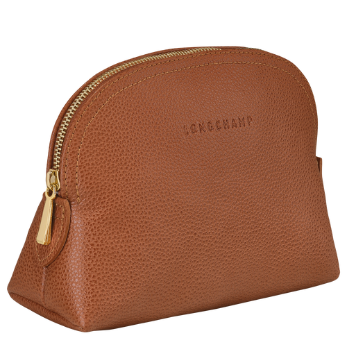 Longchamp Le Foulonné Leather Men's Pouches Brown | 895-SPHEGL