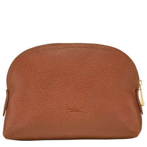 Longchamp Le Foulonné Leather Men's Pouches Brown | 895-SPHEGL