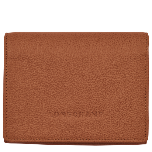 Longchamp Le Foulonné Leather Men\'s Wallets Brown | 319-RNKHGV