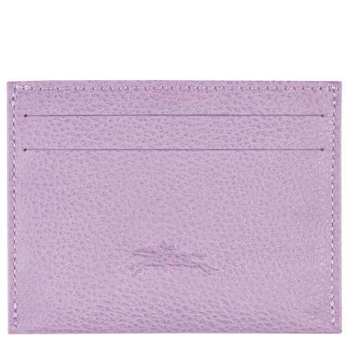 Longchamp Le Foulonné Leather Women's Cardholders Purple | 968-FMGOVA